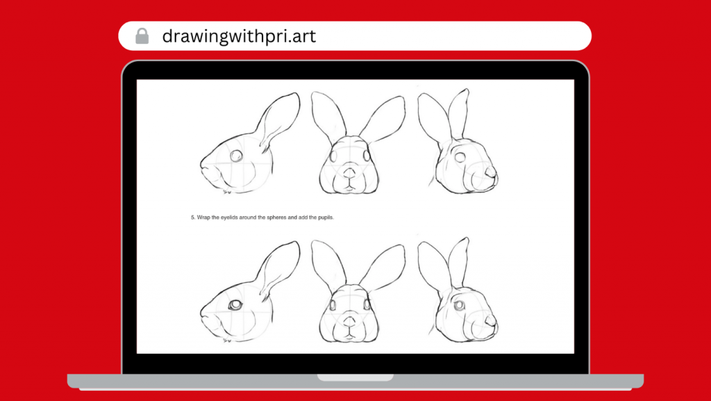 兔年大吉 .ART 用户网站上的兔子艺术